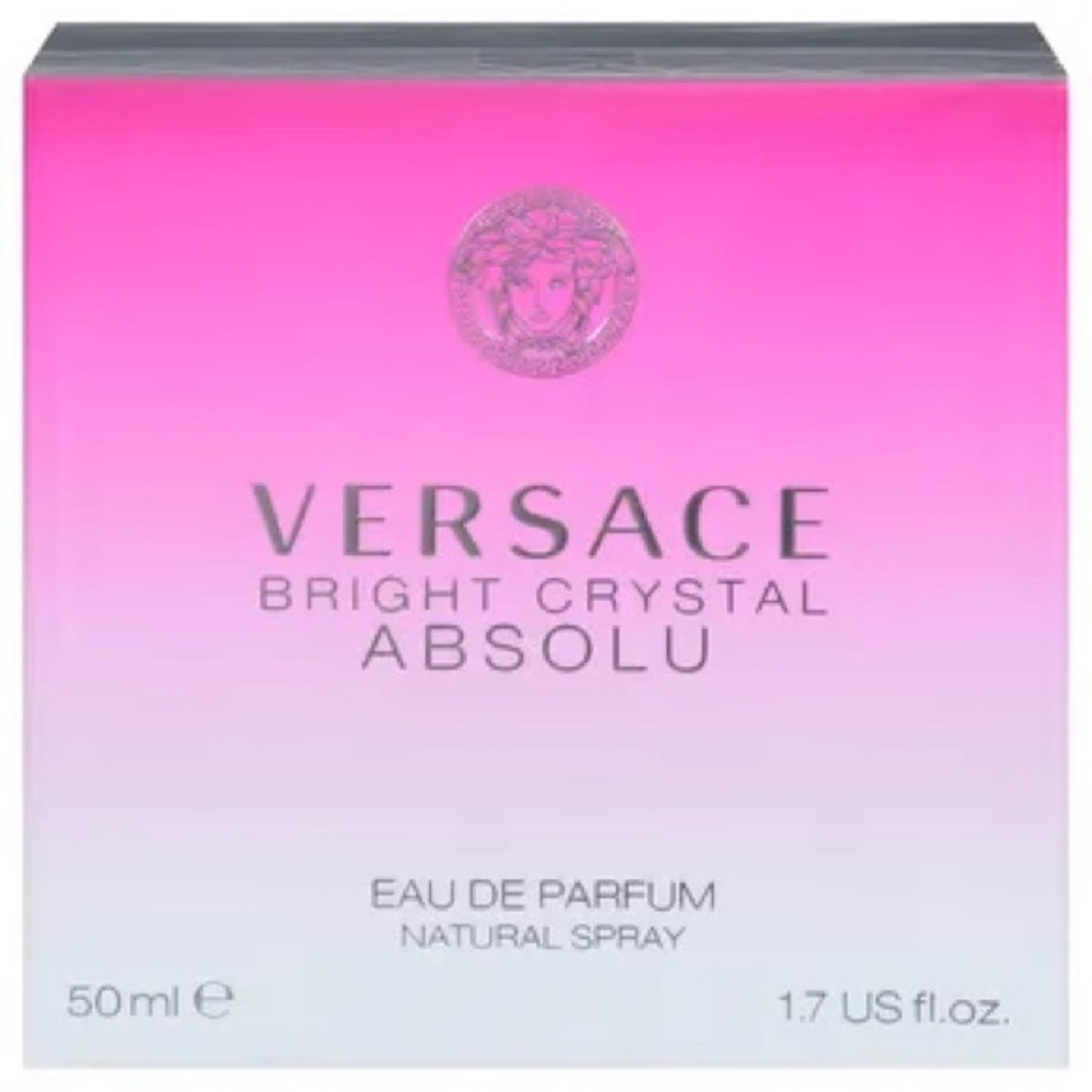Versace Bright Crystal Absolu Eau de Parfum in Pink and White